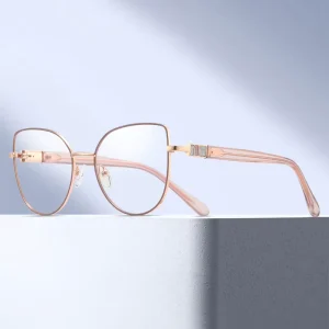 82123 Women’s Prescription Optical Eyeglass Frames Blue Light Blocking Colored