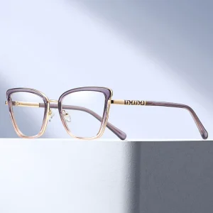 82294 TR90 and Metal Optical Frames Blue Light Blocking Custom Prescription Glasses