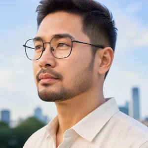 83716 Metal Optical Eyeglass Frames Ready Stock