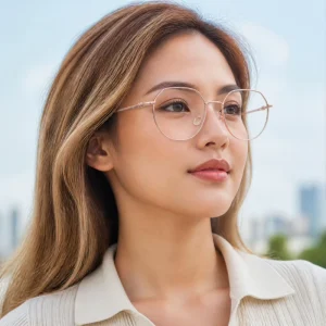 83719 Metal Optical Eyeglass Frames Ready Stock for Men and Women