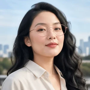 83737 Oval Metal Optical Eyeglass Frames Unisex