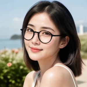 85171 Round Acetate Eyeglass Frames