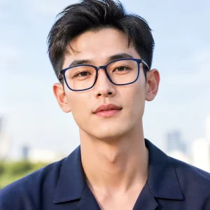 86322 Plastic Prescription Eyeglass Frames for Men