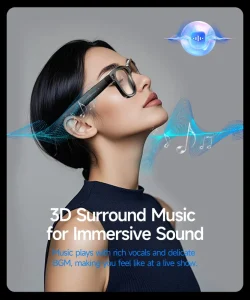 8MP AI Smart Glasses Camera Photo Recognition Translation Calling OEM ODM CE FCC