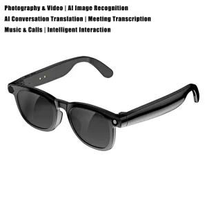 8MP Camera Video Recording Sunglasses Photo Audio Calling Outdoor Sports CY01 Smart AI Glasses Men Women