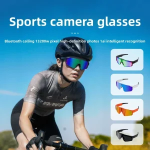 8MP HD Smart Photo Glasses with Camera Video Recording for Outdoor Riding