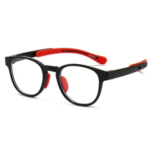 91045 Colorful Kids Children’s Frame for Optical eye glasses Anti blue light for 5 to 10 Years Kids Blue ray protection glasses