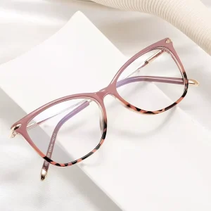 95238 Metal Eyeglass Frames Blue Light Blocking Youth Series Cherry Blossom Girl Design
