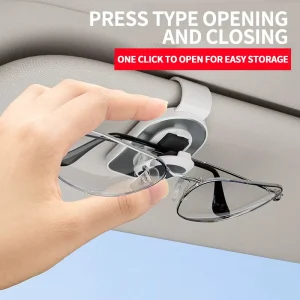 ABS and Silicone Sunglass Clip for Car Sun Visor