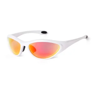 ADE WU STY77315 Silver Sports Sunglasses Futuristic Y2K Riding Sun Glasses Fashion Private Label Sports Sunglasses for Women Men