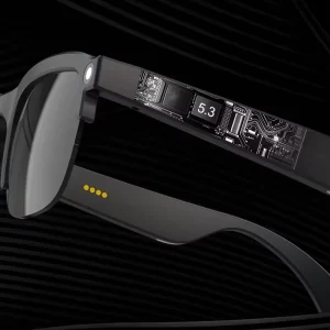 AG02 AI Smart Glasses with 4K HD, Blue Light Protection, Dual-Mic Noise Cancellation and 8MP Anti-Shake Camera