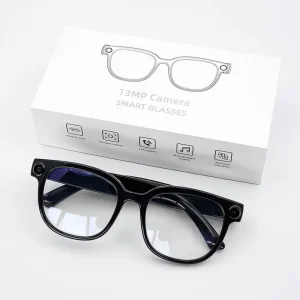 AG66 Smart Eyewear with 13MP Camera AI Translation ChatGPT Video Vertical Screen Recording Sports Smart Glasses