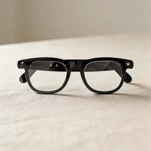 AI Smart Camera Glasses with 1080P Video Recording, 8MP Camera, Bluetooth 5.3, Wireless Music and Wi-Fi Data Sync