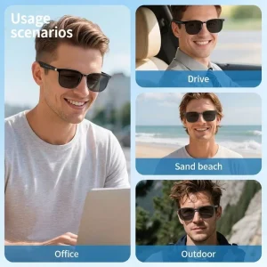 AI Smart Eyewear with Camera and Real-Time Voice Interaction