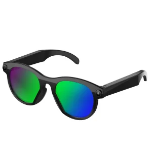 AI Smart Glasses Built in 2MP Camera Photo Video Recording Real Time Translate Object Recognition Eyewear