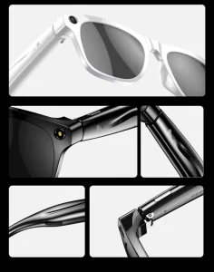 AI Smart Glasses Real-Time Translation Outdoor Eyewear GPS Camera Music Calls IP67