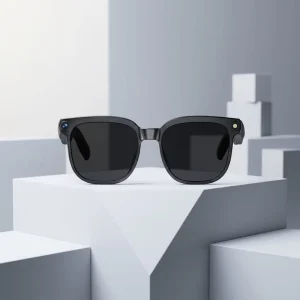 AI Smart Glasses with Camera 800MP BT 5.4 Open Ear Audio ChatGPT Voice Assistant IP65 Waterproof Smart Eyewear