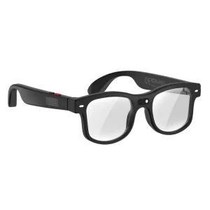 AI Smart Glasses with Camera, Audio, Voice Assistant, Real-Time Translation and Open-Ear Audio for Vlogging, Travel and Business