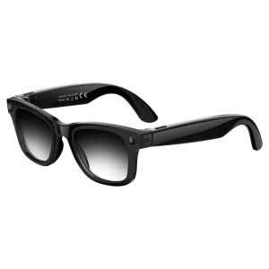 AI Smart Glasses with Image Stabilization, Voice Assistant, Recording, Photochromic Lenses, and Real-Time View