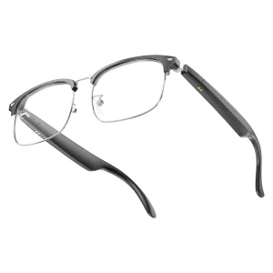 AI Smart Wireless Bluetooth Glasses with 144-Language Translation Music Playback Hands-Free Calls UV and Blue Light Protection