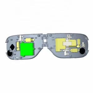 AI powered AR Smart Translation Glasses With Voice & Bluetooth Music Plastic Injection Molded Custom Manufacturing Factory China