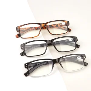 AMR12 PC Material CE Certified Unisex Reading Glasses Blue Light Blocking
