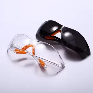 ANSI Z87.1 Certified Lightweight Worker Safety Glasses High-Impact Optical Plastic Goggles with PC Frame