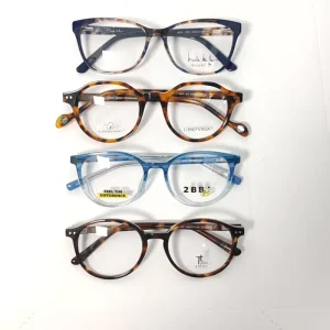 Acetate Big-Frame Optical Frames, Student Style