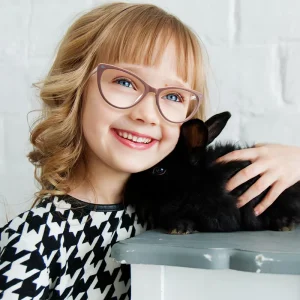 Acetate Children’s Optical Frames, Irregular Design, Handmade