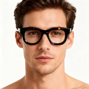 Acetate Eyeglasses Frame Men Clear Lenses High Quality Reading Glasses Prescription Myopia Reading Glasses Frames Man Eyewear