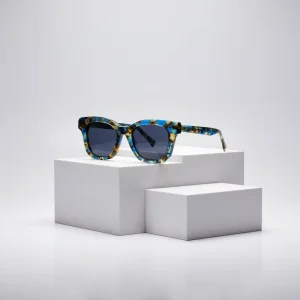 Acetate Frame Retro Fashion Sunglasses Unique Cat Eye Party Glasses TAC Polarized Lens Unisex Sun Glasses