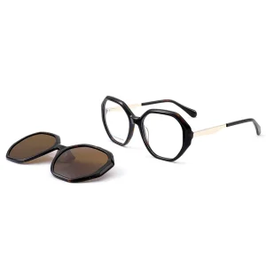Acetate Full-Rim Optical Frames with TAC Lenses for Outdoor Use