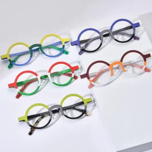 Acetate Metal Combination Reading Glasses Frames