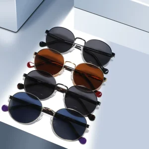 Acetate Metal-Frame Polarized Sunglasses for Men and Women