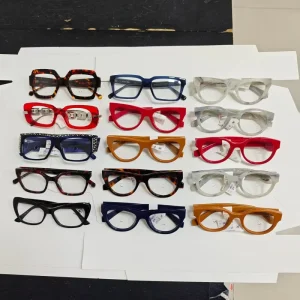Acetate Optical Eyeglass Frames with Simple Pattern