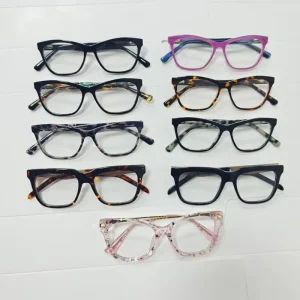 Acetate Optical Frames with Spring Hinge