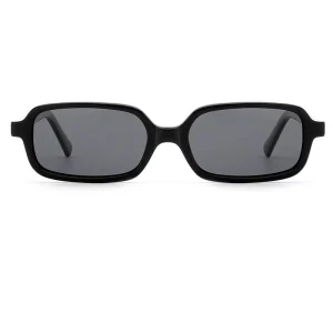 Acetate Polarized Square Vintage Sunglasses with TAC Lenses