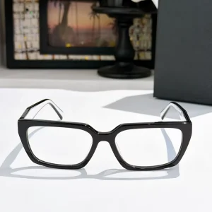 Acetate Square Anti Blue Light Optical Eyeglass Frame for Men and Women