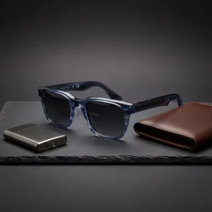 Acetate Unisex Polarized Sunglasses with Anti-Glare Lenses