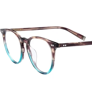Acetate Vintage Round Optical Eyeglass Frames for Men and Women Model 19122