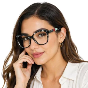 Acetate Women’s Laminated Optical Frames, Ready Stock