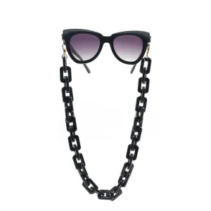 Acrylic Plastic Sunglasses Holder with Eyeglasses Cord