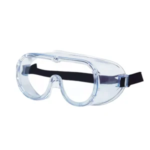 Adjustable Anti-Fog PVC Lens Safety Goggles with UV Protection