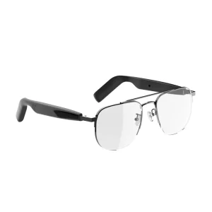 Adjustable Brown Air Sports Smart Glasses with Video Translator for Reading in Multiple Languages