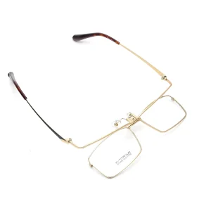 Adjustable Front Titanium Optical and Reading Glasses for Men
