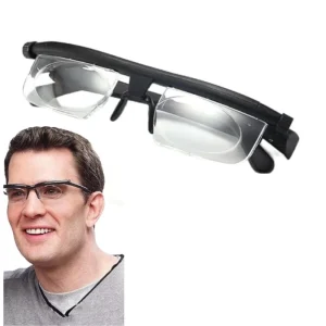 Adjustable Glasses with Dial Field of View Adjustable Adjustable Near and Far Vision Glasses Unisex (1 Pair)