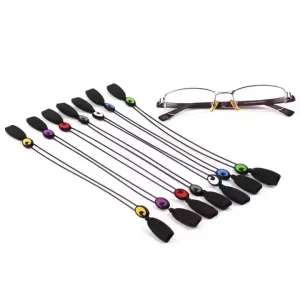 Adjustable No-Tail Sunglass Strap Eyewear Retainer for Sunglasses, Eyeglasses, and Prescription Glasses