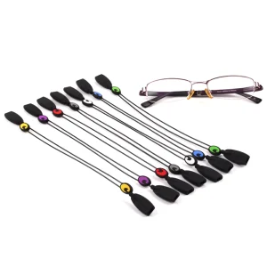 Adjustable No-Tail Sunglass Strap Eyewear Retainer for Sunglasses and Prescription Glasses