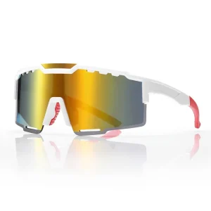 Adult Half-Frame Riding Glasses for Men and Women with Cycling Eye Protection and Windproof Design