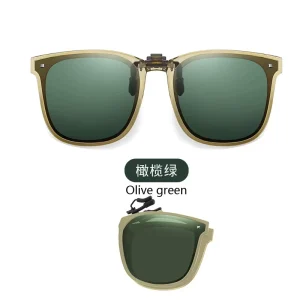 Adult New Outdoor Anti UV Myopia Glasses Light Weight Comfortable Polarized Clip On Sunglasses
